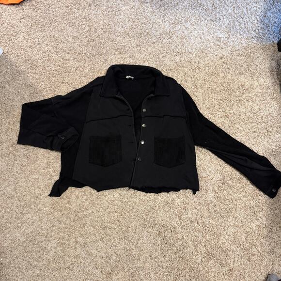 POL Black Shacket - Picture 1 of 2
